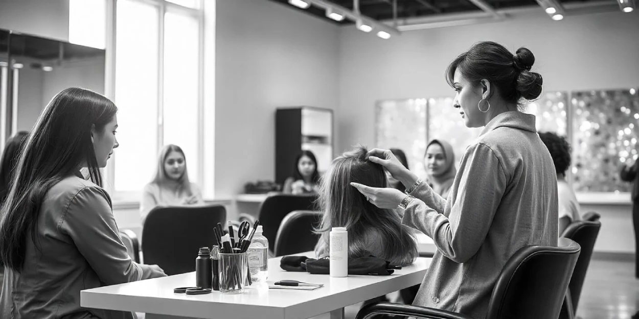 اهمیت آموزش حرفه‌ای در آرایشگری