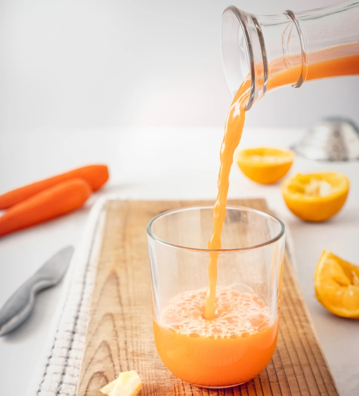 بهترین آبمیوه طبیعی برای سرماخوردگی: آب پرتقال و هویج